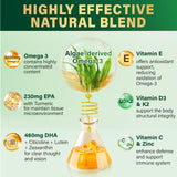 Omega-3 de algas ZEGBALP, aceite vegano de alta biodisponibilidad