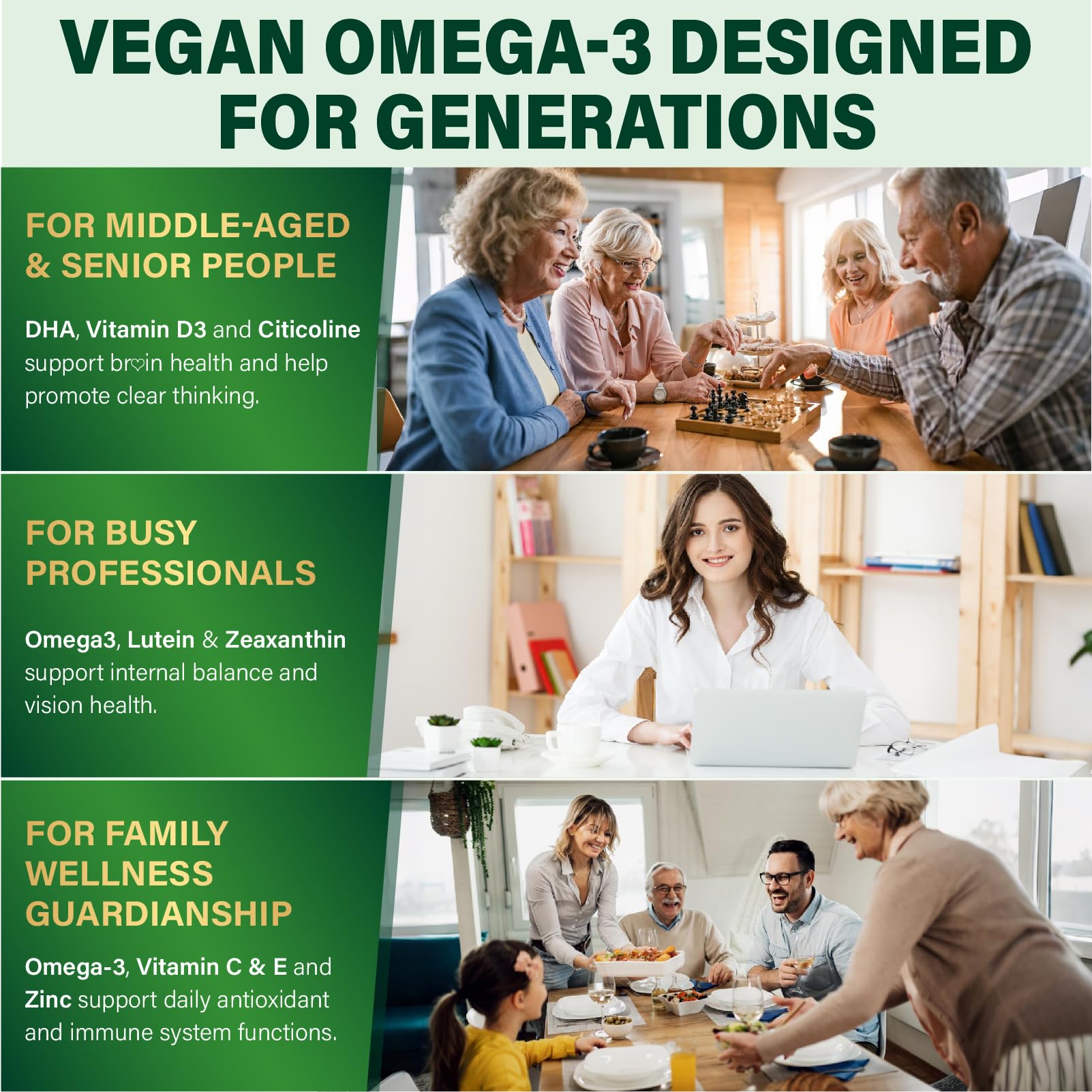 Omega-3 ZEGBALP 1000mg, dosis diaria para bienestar
