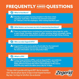 Zegerid OTC: momento de tomar cápsula para apoyo diario según necesidad.