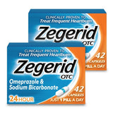 Zegerid OTC: empaque doble de cartones para conveniencia en casa