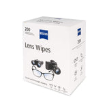 ZEISS toallitas empaquetadas individualmente, útiles para llevar en bolso.