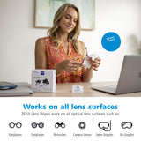 ZEISS toallitas para bolso, limpieza discreta a la mano.