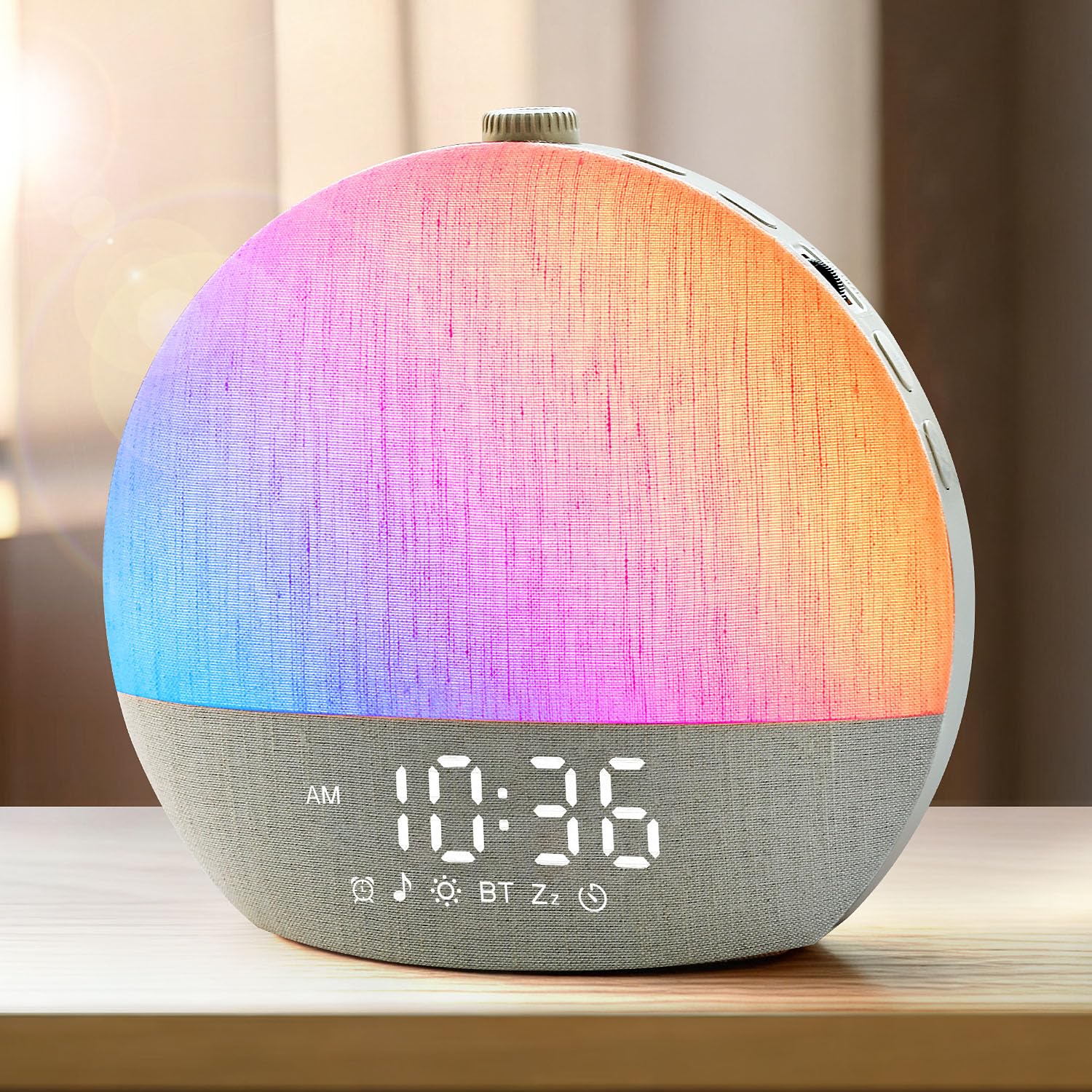 Zelaclock Despertador Amanecer despierta con suavidad para empezar el día sin sobresaltos.