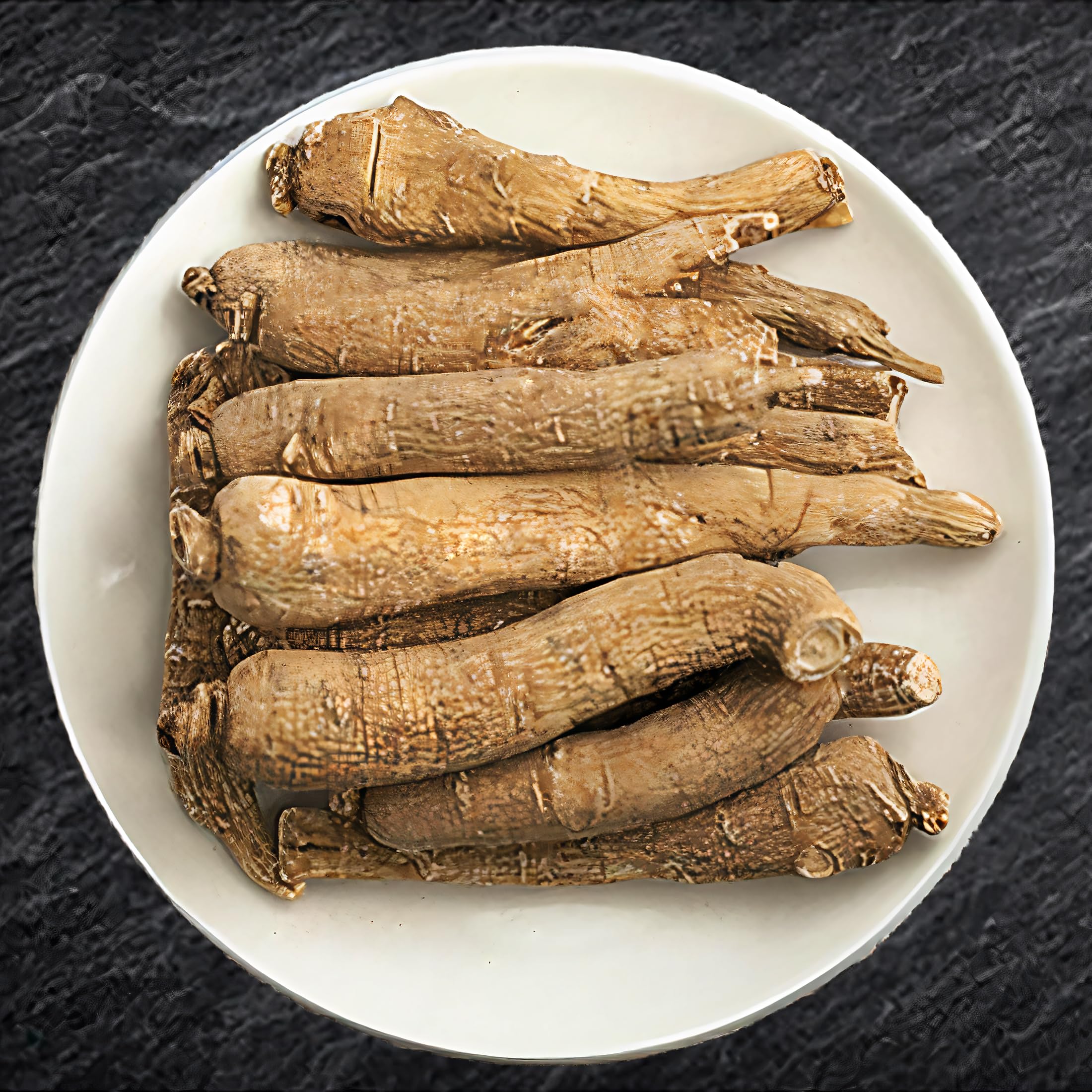 Zen Ginseng detalle de la raíz jumbo para apoyo diario
