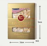 Zen Ginseng detalle de rodajas finas con textura agradable.