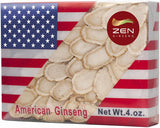 Zen Ginseng: rebanadas grandes de Wisconsin, sabor intenso y posible impulso de energía.