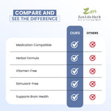 IQ+ Brain de Zen Life Herb, dispensador de cápsulas para dosis diarias