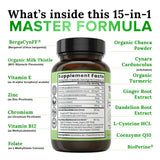 Zen Nutrients: cápsulas para uso diario y bienestar hepático.