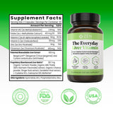 Zen Nutrients: etiqueta con Bergacyn FF para mejor absorción hepática.
