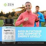 Zen Nutrients PeptideVite frascos-dosis-diaria favorece la toma constante.