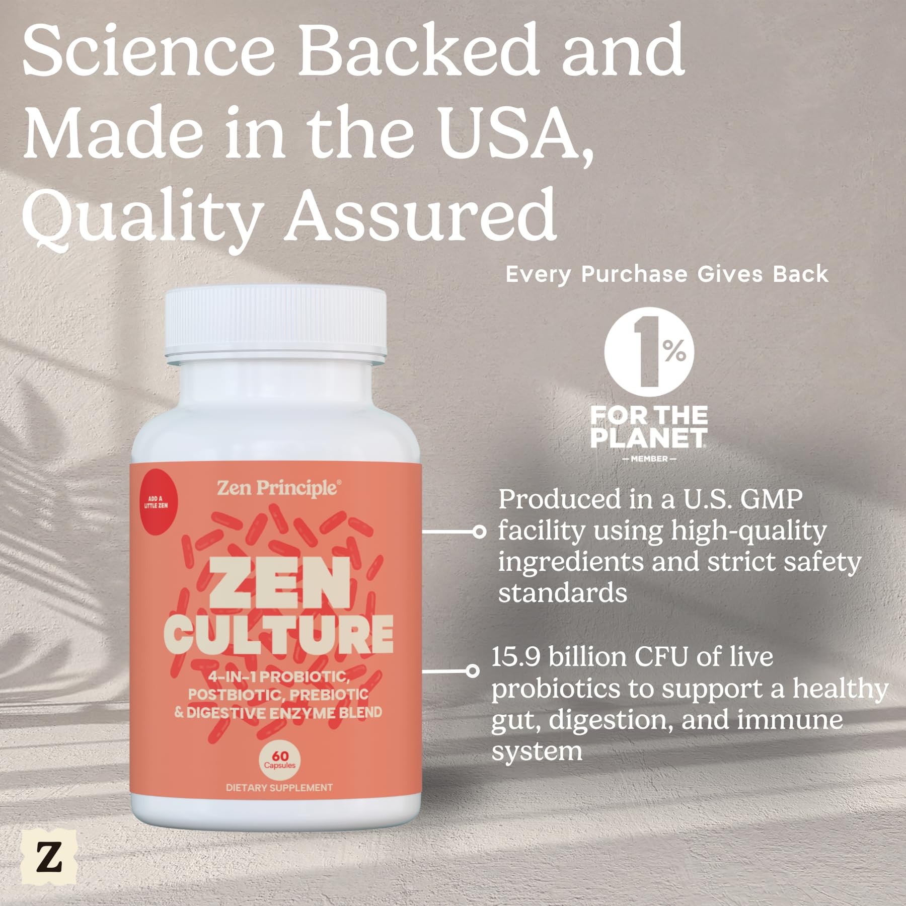 Zen Principle Zenculture uso diario en casa para routine de bienestar.