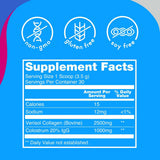 Zena Nutrition envase transparente con etiqueta clara para identificar rápidamente el producto