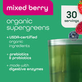 Zena Nutrition Super Greens con cucharilla medidora, dosis rápida para la rutina