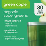 Sabor manzana verde de Zena, agradable para el desayuno