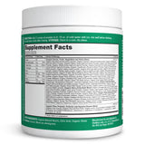 Etiqueta de Zena Nutrition Super Greens con certificación usda.