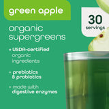 Zena Nutrition Super Greens envase orgánico para batidos.