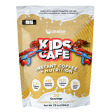 Zenbean Kids Cafe Caramel Latte envase práctico para preparar meriendas saludables.