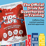 ZENBEAN Kids Cafe Original Latte preparación rápida con leche caliente