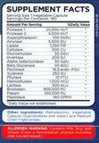 Zenesis Labs Digestive Enzimas Digestivas, cápsulas de alta potencia para favorecer la digestión