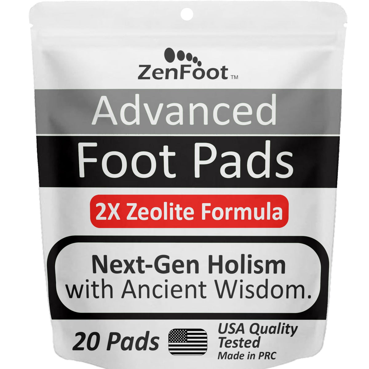 ZenFoot parches con zeolita para dormir mejor, renovación nocturna