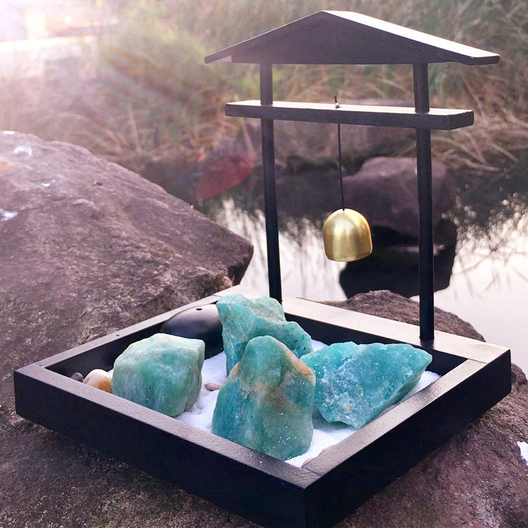 Piedras amazonita Zenkeeper para altar y practicas energeticas.