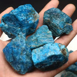 Zenkeeper Apatita: piedra cristalina natural con colores azul-verde, ideal para joyería
