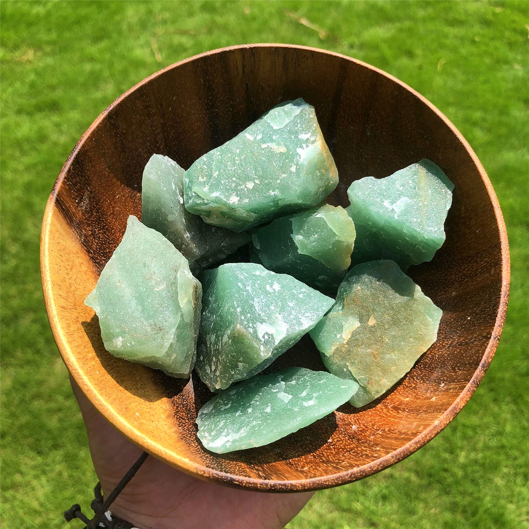 Zenkeeper aventurina verde cruda, ideal para pulido y proyectos de joyería