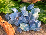 Zenkeeper fluorita azul, pieza decorativa para sala o escritorio, aporta paz visual.