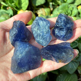 Zenkeeper fluorita azul, joyería o colgante que acompaña durante el día.