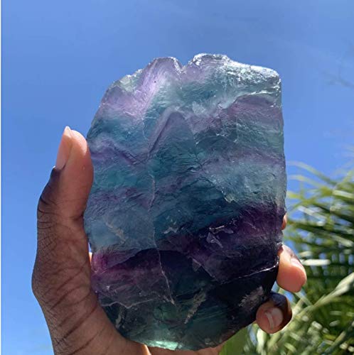 Zenkeeper fluorita púrpura-cristal, pieza atractiva para altar y rituales serenos