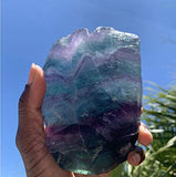 Zenkeeper fluorita púrpura-cristal, pieza atractiva para altar y rituales serenos