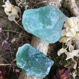 Arte y joyería con fluorita verde natural de Zenkeeper