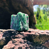 Zenkeeper Ruby Zoisite colores rojo-verde, realza cualquier pieza