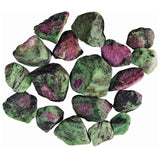 Zenkeeper Ruby Zoisite, piedras brutas de 1 libra, energía positiva para pulir joyería