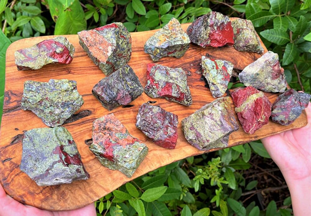 Zenkeeper sangre de dragón: conjunto de gemas para decoración y colección