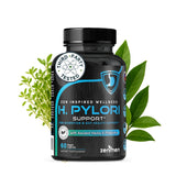 Zenmen H. Pylori Support, botella de cápsulas, apoyo digestivo diario