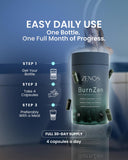 Estilo de vida saludable con BurnZen, para apoyar tus metas de fitness.