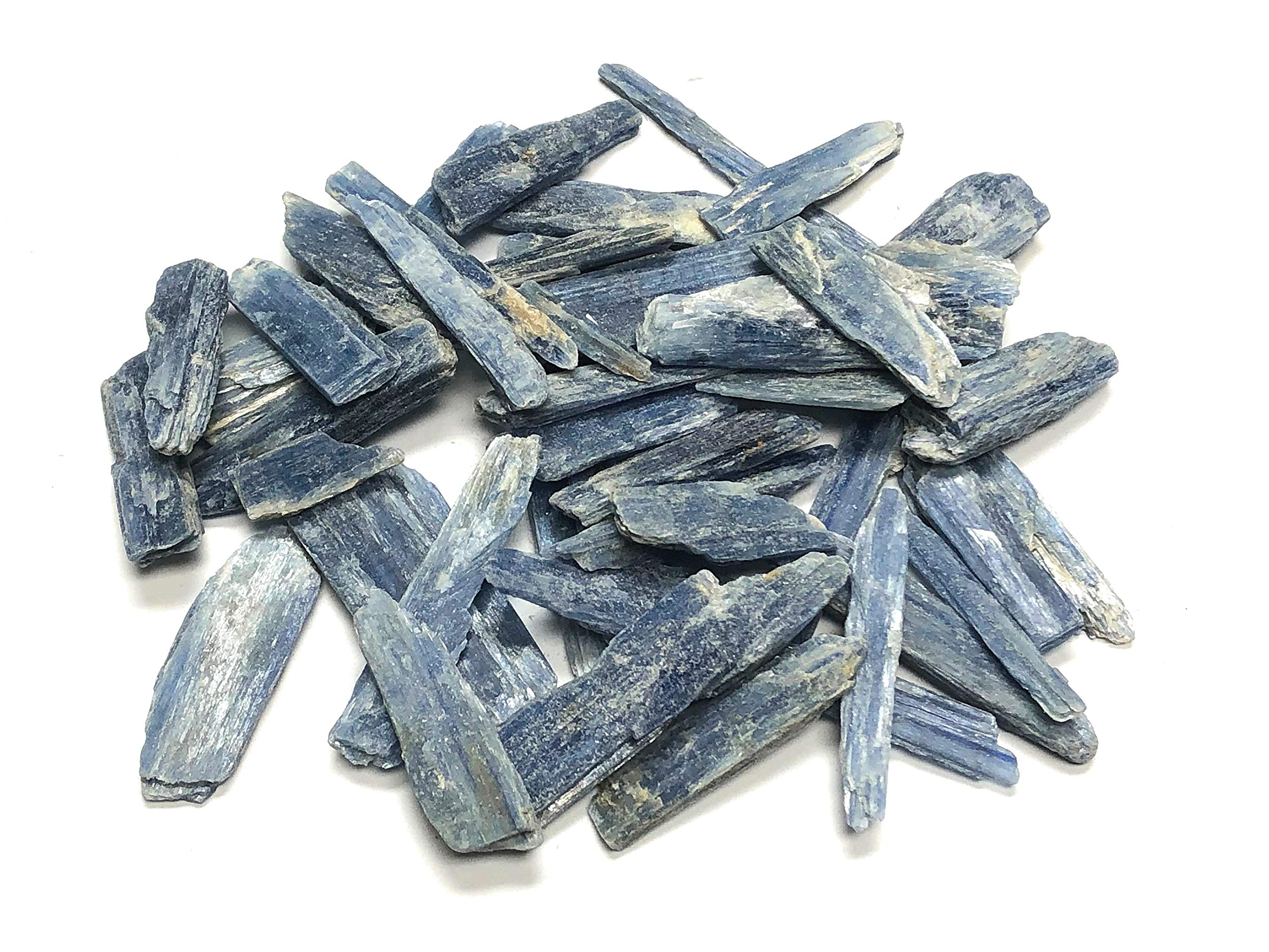 Piedras cianita azul Zentron 1-3 pulgadas para joyería y decoración.