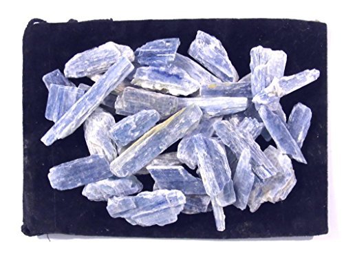 Zentron cianita azul natural para proyectos de talla y pulido.