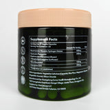 ZenUP NAD+ etiqueta muestra ingredientes clave para bienestar general.