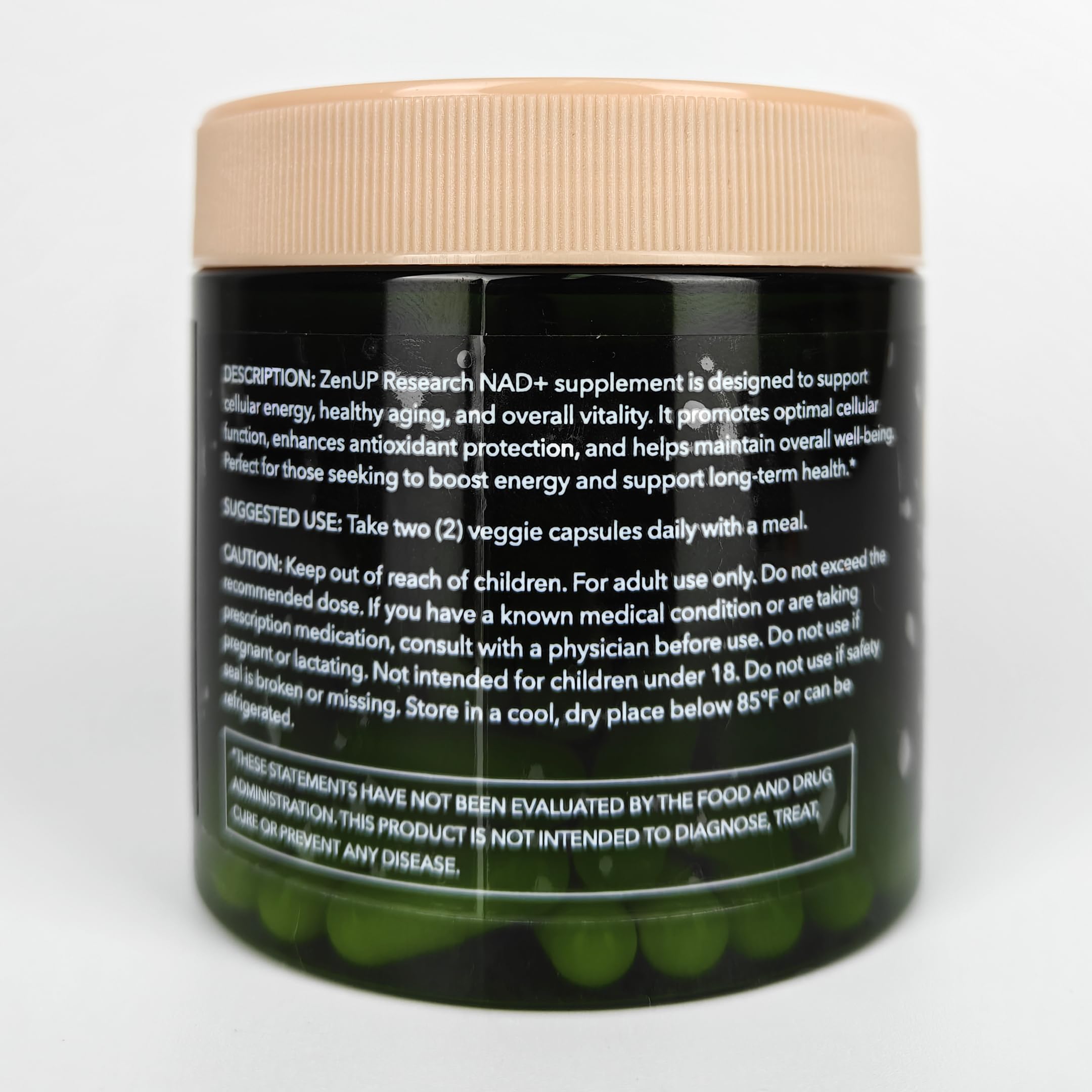 ZenUP NAD+ tecnología liposomal de absorción para mayor aprovechamiento.