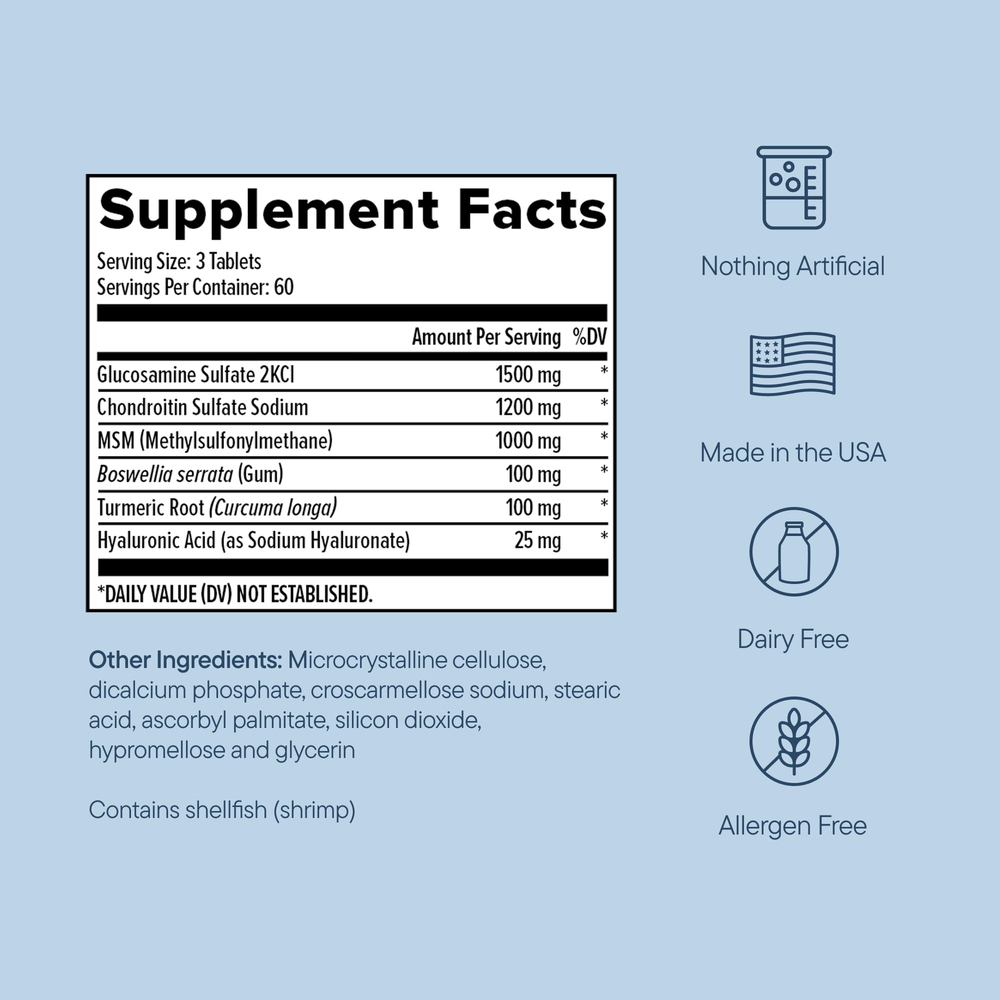 Zenwise Health boswellia cúrcuma ácido hialurónico – apoyo articular natural