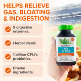Enzimas digestivas de Zenwise Health descomponiendo macronutrientes.