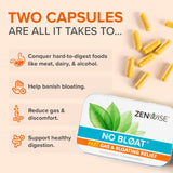 Ingredientes naturales de Zenwise Health No Bloat: jengibre, diente de león y cúrcuma