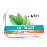 Zenwise Health No Bloat Probiotics, botella con cápsulas para equilibrio digestivo