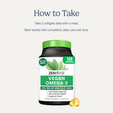 Soporte para corazón y cerebro: Omega 3 de algas de Zenwise Health