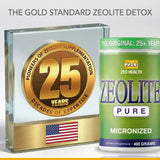 Zeo Health Zeolite Pure, mezcla con agua para consumo diario