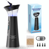 Zephronic boquilla ergonómica a 126° para limpieza suave y cómoda.