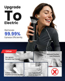 Zephronic boquillas de repuesto incluidas para mantenimiento sencillo.