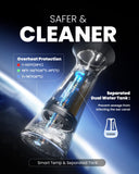 Zephronic tanque dual para higiene sin mezcla de agua limpia y usada.